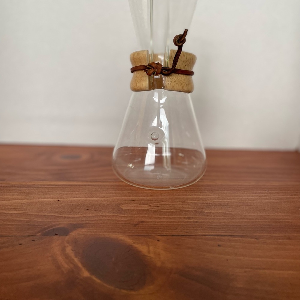Chemex 3 Cup Glass Pour Over Coffeemaker
